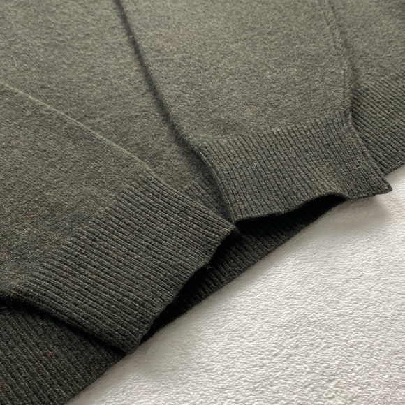 Eddie Bauer Stretch Lambswool Blend Knit Long Sleeve V Neck Pullover Sweater - Picture 9 of 14